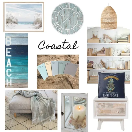 Coastal Interior Design Mood Board by AmeliaCooper on Style Sourcebook