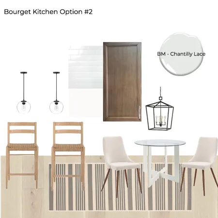 Bourget Kitchen Option #2 Interior Design Mood Board by jasminarviko on Style Sourcebook