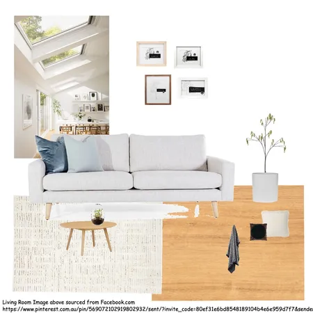 Scandinavian Living Room Interior Design Mood Board by Yueting on Style Sourcebook