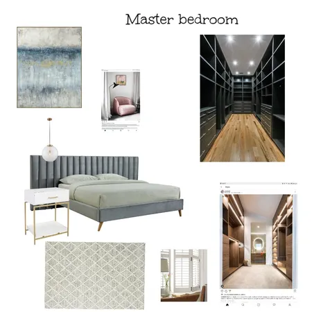 Master Bedroom Interior Design Mood Board by Philby on Style Sourcebook