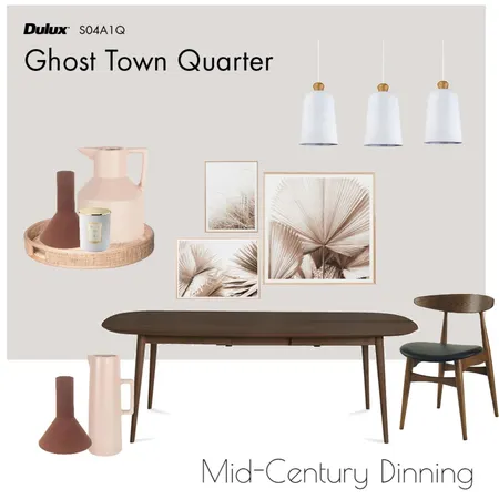 mid century dinning room Interior Design Mood Board by Noa Segal on Style Sourcebook