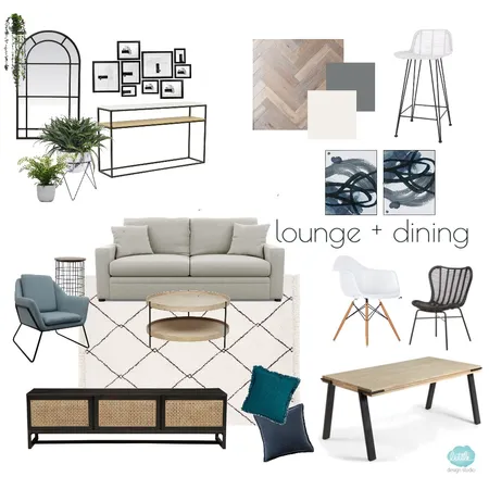 Hughes Lounge 4 Interior Design Mood Board by Little Design Studio on Style Sourcebook