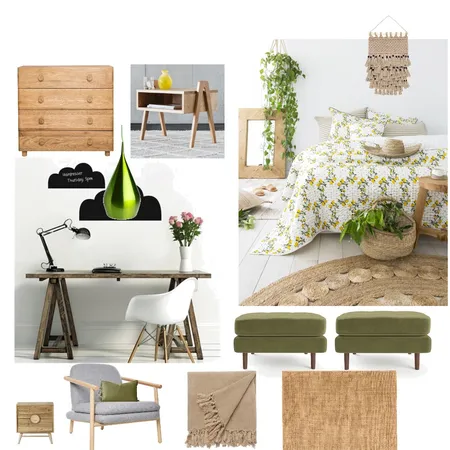 bedroom Interior Design Mood Board by Tasleema Jungal on Style Sourcebook