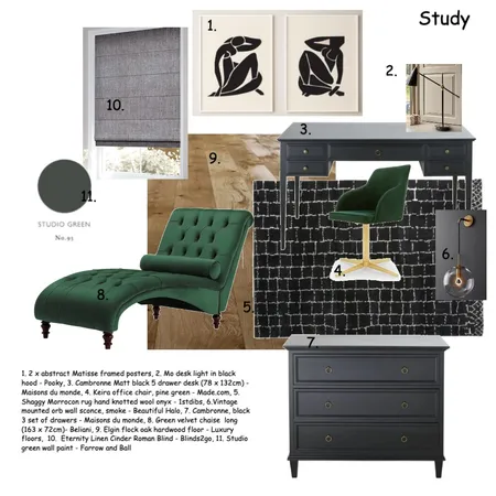 IDI 9 STUDY Interior Design Mood Board by louisagoldman1 on Style Sourcebook