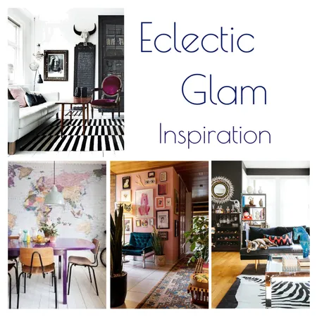 Ecelctic Energy Inspiration Interior Design Mood Board by Kohesive on Style Sourcebook