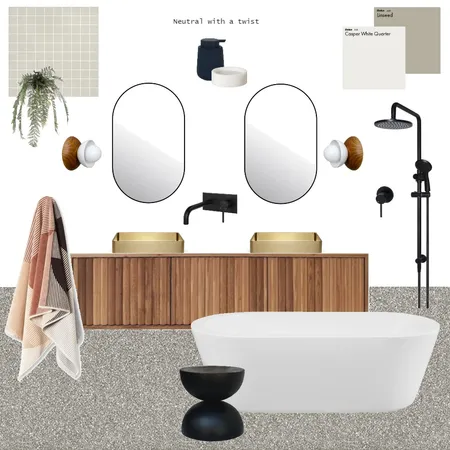 Neutral with a twist Interior Design Mood Board by hehedesign on Style Sourcebook