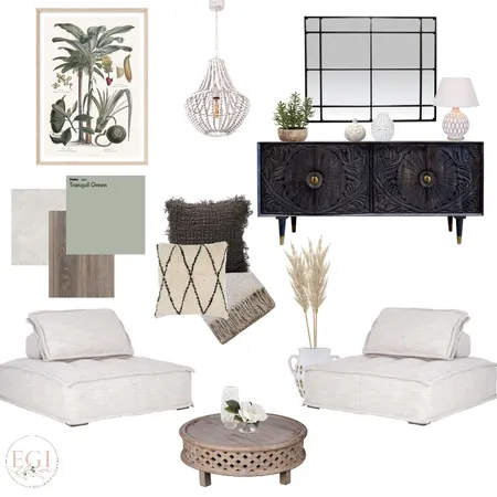 Black & Coastal Interior Design Mood Board by Eliza Grace Interiors on Style Sourcebook