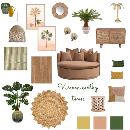 earthy tones Interior Design Mood Board by Sophie Mayall on Style Sourcebook