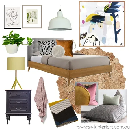Modern Bedroom Interior Design Mood Board by Libby Edwards Interiors on Style Sourcebook
