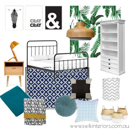 TWEEN BOYS BEDROOM Interior Design Mood Board by Libby Edwards Interiors on Style Sourcebook