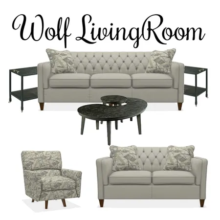 wolf Interior Design Mood Board by SheSheila on Style Sourcebook
