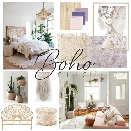 Boho Chic Mood Board Interior Design Mood Board by missemmalaw on Style Sourcebook
