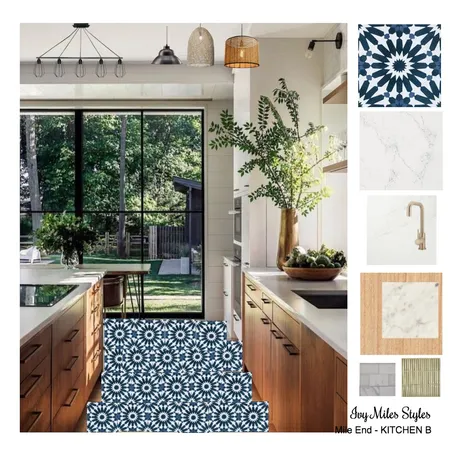 Mile End - Kitchen B Interior Design Mood Board by Ivy Miles Styles on Style Sourcebook
