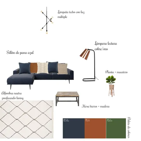 Moodboard Proyecto Living Interior Design Mood Board by E D on Style Sourcebook