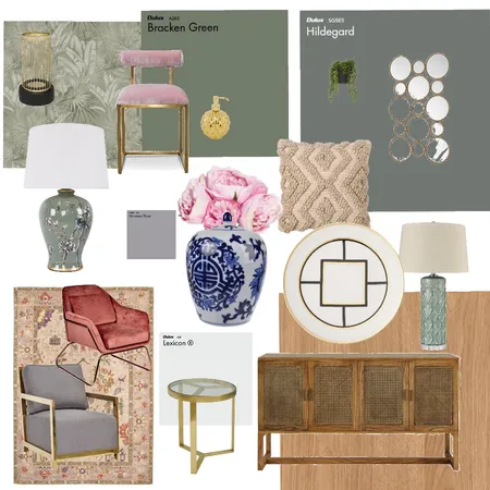 Chinoiserie Interior Design Mood Board by MN on Style Sourcebook