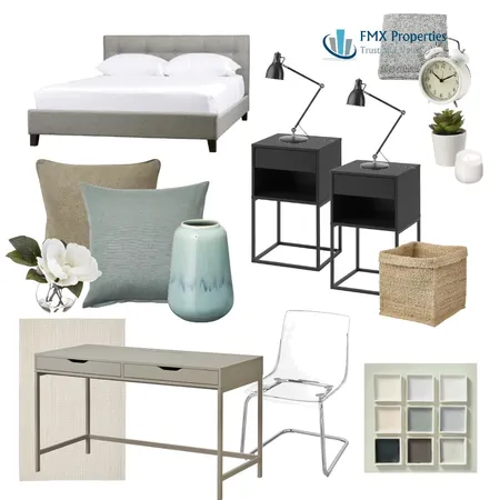 Blackwall Bedroom Interior Design Mood Board by Lovenana on Style Sourcebook