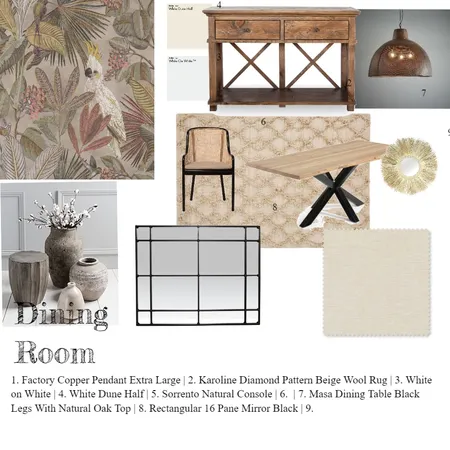 Dining Interior Design Mood Board by Melray on Style Sourcebook