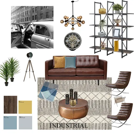 Industrial 5 Interior Design Mood Board by Millarby5 on Style Sourcebook