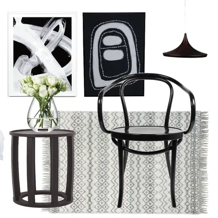 black lounge Interior Design Mood Board by CourtneyBaird on Style Sourcebook
