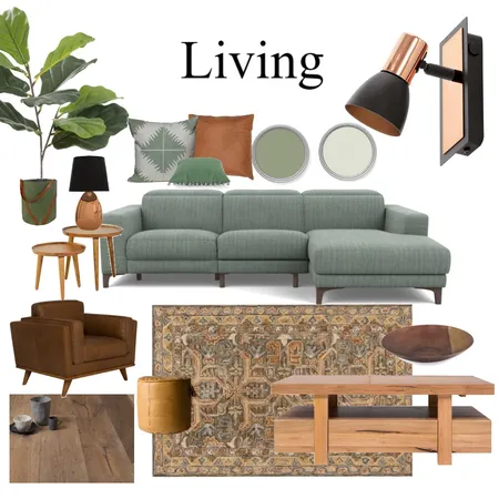 Living Room Interior Design Mood Board by DesignbyFussy on Style Sourcebook