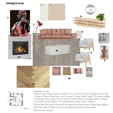Module 9 Interior Design Mood Board by nadia montalto on Style Sourcebook