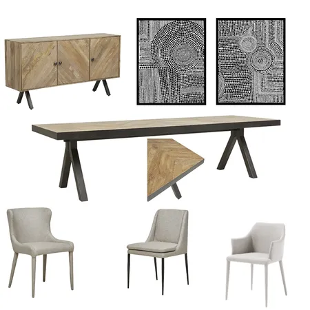 Tracy formal dining area Interior Design Mood Board by KMK Home and Living on Style Sourcebook