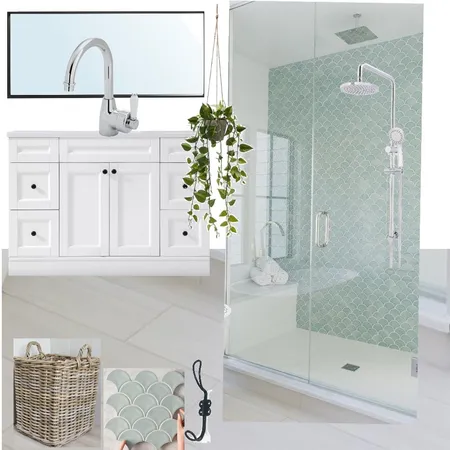 Upstairs Bathroom Interior Design Mood Board by Victoria Croker on Style Sourcebook