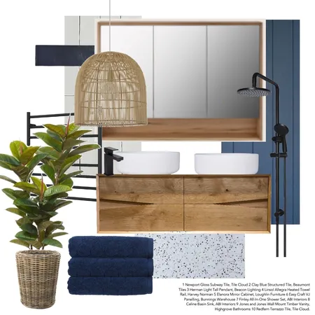 Modern Bathroom Interior Design Mood Board by studiogeorgie on Style Sourcebook