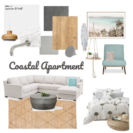 Coastal Apartment Interior Design Mood Board by mistie on Style Sourcebook