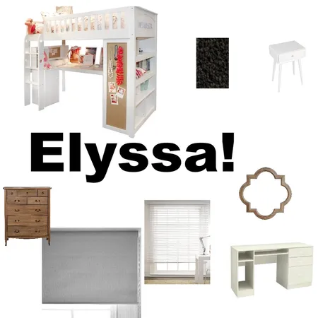 Elyssa's bedroom Interior Design Mood Board by Welshy on Style Sourcebook