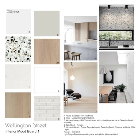 Wellington Materials Board 2 Interior Design Mood Board by AD Interior Design on Style Sourcebook