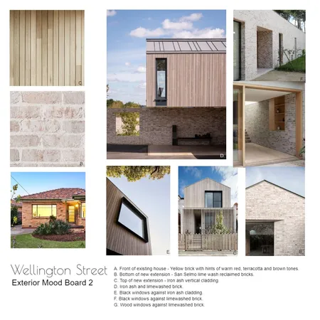 Wellington External Materials Board 2 Interior Design Mood Board by AD Interior Design on Style Sourcebook