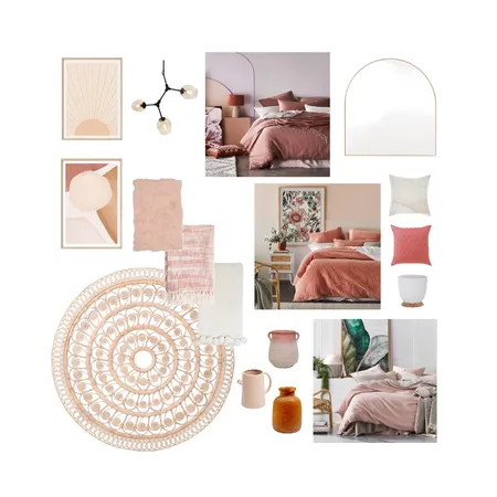 Terracotta Pink Interior Design Mood Board by Steph Nereece on Style Sourcebook