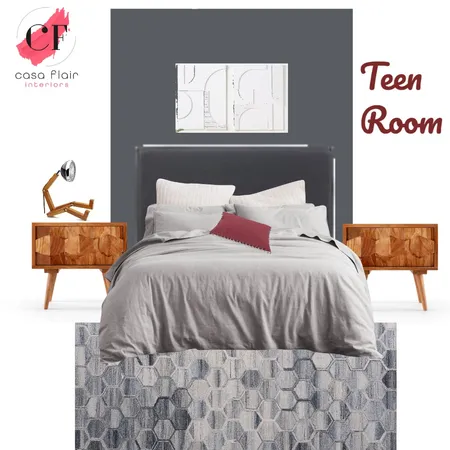 Teen Room Interior Design Mood Board by Casa Flair Interiors on Style Sourcebook