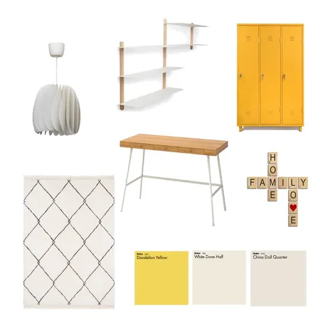 חדר של אלונה Interior Design Mood Board by StudioDetails on Style Sourcebook