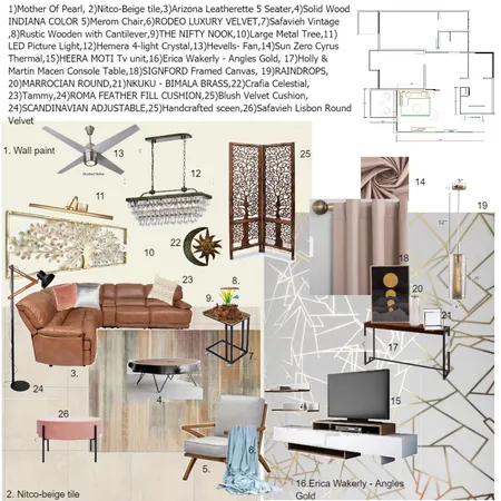 Client - kiran Interior Design Mood Board by AM on Style Sourcebook