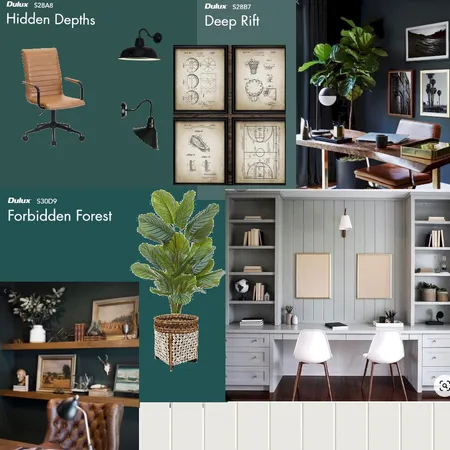 Study Interior Design Mood Board by Kate McQualter on Style Sourcebook