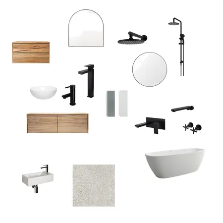 Main Bathroom Interior Design Mood Board by rachelmcintyre on Style Sourcebook