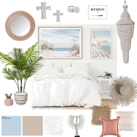 Coastal bedroom Interior Design Mood Board by ny.laura on Style Sourcebook