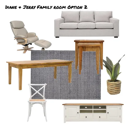 Diane & Jerry Oz Design Option 2 Interior Design Mood Board by marie on Style Sourcebook