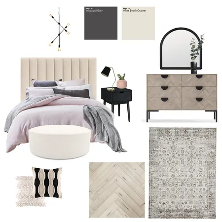 modern girl bedroom Interior Design Mood Board by zahraalibasye_interiors on Style Sourcebook