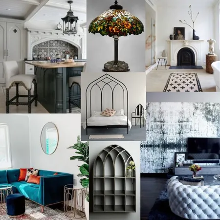 Gothic Interior Design Mood Board by Laurencarabella on Style Sourcebook