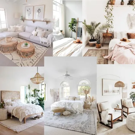 Boho Chic Interior Design Mood Board by Laurencarabella on Style Sourcebook