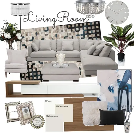 Living Room - M9 Interior Design Mood Board by Sara on Style Sourcebook
