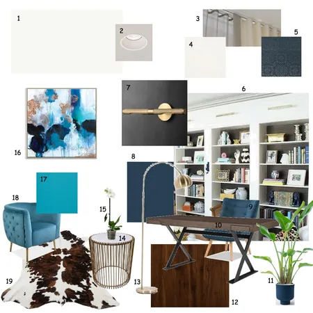 Study Room Interior Design Mood Board by katiezoleta on Style Sourcebook