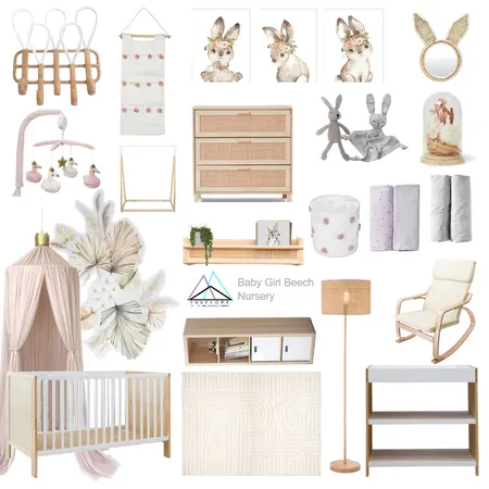 Nursery Interior Design Mood Board by Invelope on Style Sourcebook