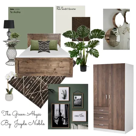 The Green Abyss Interior Design Mood Board by Jayde on Style Sourcebook