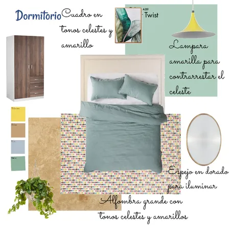 Sol dormitorio 1 Interior Design Mood Board by LUZ MORANGO on Style Sourcebook