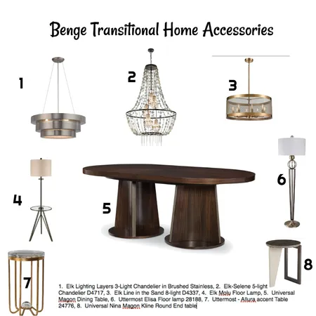 Benge Transitional Home Interior Design Mood Board by NancyBurton on Style Sourcebook