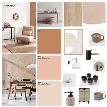 Japandi Interior Design Mood Board by zaradesign on Style Sourcebook